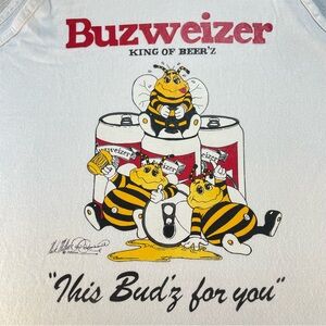 Vintage Unisex Budweiser King Of Beer’z Tank 1988 Made in Canada 🇨🇦